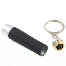 Red Laser Pointer 1mw 650nm + LED Light - Black
