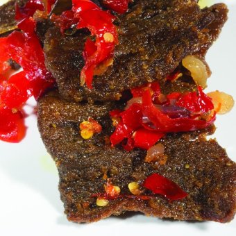 rendang sarigucci dendeng balado kering 1 4 kg lazada rendang sarigucci dendeng balado kering 1 4 kg lazada