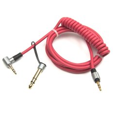 Replacement Audio Cable Headphone for Monster Beat Pro Detox Solo Studio PC Phones AUX Cable Red - Intl