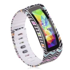 Replacement Wrist Band Bracelet for Samsung Galaxy Gear Fit w/Clasp No Tracker Multicolor