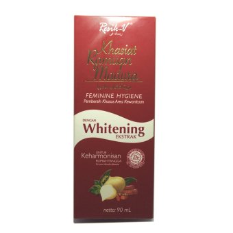 resik v khasiat ramuan madura whitening ekstrak 90ml resik v khasiat ramuan madura whitening ekstrak 90ml