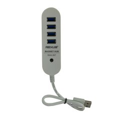Rexus RXH-307 USB Hub 3.0 Super Speed 5GBps - Putih