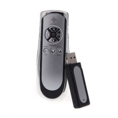 RF Wireless Presenter with Mouse Function Laser Pointer Pen Remote Control PowerPoint PPT 2.4Ghz- Intl