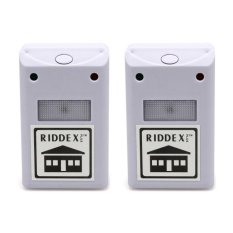 Riddex Plus Alat Pengusir Tikus Dan Serangga 2Pcs (Putih)