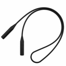 RIS Silicone Eyeglasses Strap Glasses Sunglasses Sports Band Cord Holder Black - Intl