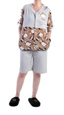 Ronaco Baju Tidur BT - 09 Abu-abu