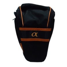 Rotamart Label Tas Kamera DSLR / SLR Segitiga series 018 with Bordir Alpha