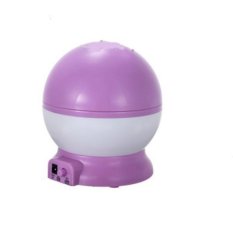 Rotation Star Moon Sky Night Projector Light Lamp Purple