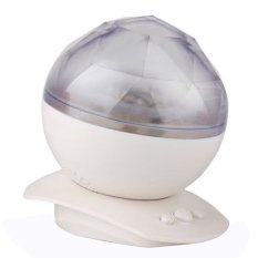 Round LED Color Changing Aurora Borealis Night Light Projector Light Lamp with Speaker Function for Home Party Club - Intl