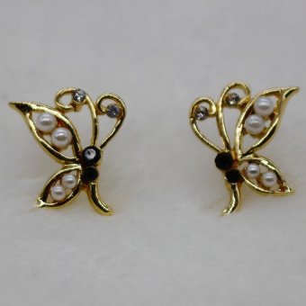 ruibao anting stud kupu kupu korea warna warni lazada ruibao anting stud kupu kupu korea warna warni lazada