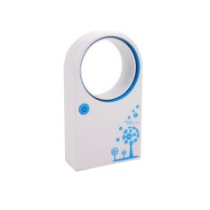 S & F Fan USB Mini Notebook PC Air Conditioner Cooler Blue