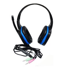 Sades Headset Gaming Extream Chopper SA-711 - Hitam/Biru