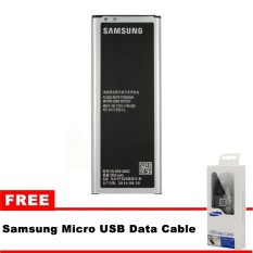 Samsung Baterai Note 4 SM-N910H + Gratis Micro USB Cable Data