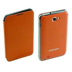 Samsung Flip Cover Original Galaxy Note N7000 Orange - Orange