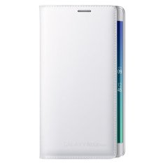Samsung Flip Wallet Cover Galaxy Note EDGE Original - Putih