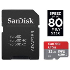 Sandisk Micro SD 32Gb Class 10 - 80 Mb/s