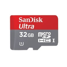 Sandisk Micro SD Sandisk Ultra 32GB Class 10 48Mb/s - Merah-Abu-Abu