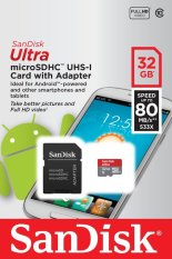 Sandisk MicroSD Ultra 80mbps 32GB