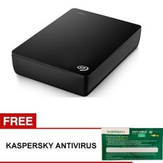 Seagate Hardisk External Back Up Plus 4TB 2.5? USB 3.0 - HItam + Gratis Kaspersky Anti Virus 1 PC