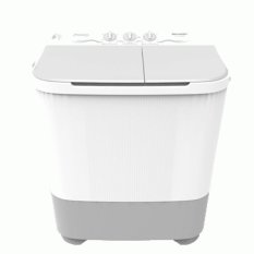 Sharp Mesin Cuci 2 Tabung ES - T65MW - GK - 6.5 kg - Khusus Jabodetabek