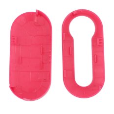 silicone flip key cover for Fiat 500 Remote Flip Key Case Shell Fob - Intl