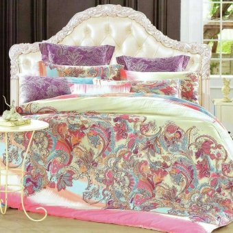 siliki sprei sprei katun jepang motif batik ungu lazada siliki sprei sprei katun jepang motif batik ungu lazada