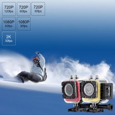 SJCAM M10+ Wifi Mini DV Full HD 2K(2560*1440) 1080P 60fps 12MP Novatek 96660 Diving 30M Helmet Car DVR Outdoor PC Action Sports Camera Camcorder with Waterproof Case (Intl)