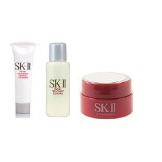 SK II Paket Anti Aging Mini - Facial Treatment Essence 10ml, Gentle Cleanser 6gr, Stempower 2.5gr