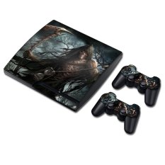Skin Sticker Cover Decal for PS3 PlayStation 3 Slim with 2 Controllers