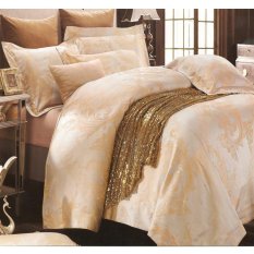 Sleep Buddy Set Sprei dan Bed Cover Peter Sutra Tencel