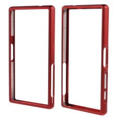 Slide-on Metal Bumper Frame for Sony Xperia Z5 Compact - Red