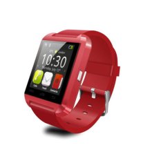 Smart Watch Phone Mate for IOS S4 Android Phone U8 (Red) (Intl)