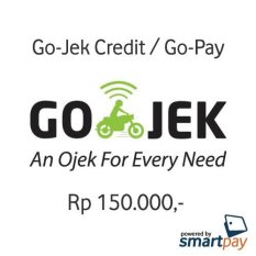 Smartpay Voucher Credit Go-Pay / Gojek senilai 150.000,-