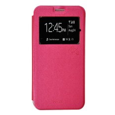 Smile Flip Cover Case Oppo Find 5 mini R872 - Hot Pink