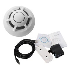 Smoke Detector WiFi HD SPY Hidden Camera Wireless IP Camera Nanny Video Recorder- INTL