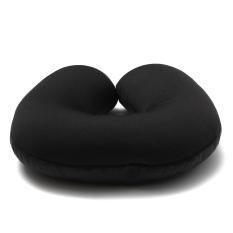 Soft Comfort Microbead Travel Neck Pillow Cushion Sleep Support Car Home Sleep Black