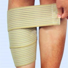 Soft Wrist Knee Ankle Elbow Support Wrap Sports Bandage(cream-coloured 40cm) - INTL