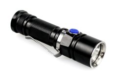 Solarstorm Flashlight EDC 190 lumen 50m - Hitam