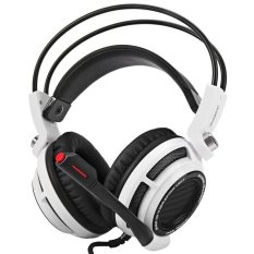 Somic G941 7.1 Virtual Surround Sound USB Gaming Headset Earphones (Black/White) - Intl
