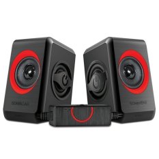 Sonic Gear Quatro 2 Speaker Laptop - Merah