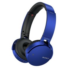 Sony Bluetooth Headphone Extra Bass MDR-XB650BT - Biru