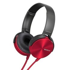 Sony Extra Bass Headphone XB450AP - Merah