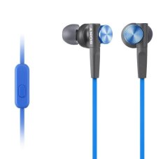 Sony MDR-XB50AP Extra Bass Earphones - Biru