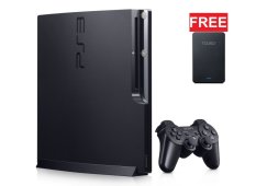 Sony Playstation 3 Slim 120GB + Gratis 500GB HDD Ext. Full Games - Cobra ODE