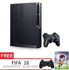 Sony Playstation 3 Slim 160GB + Gratis Extra PS3 Controller + FIFA 16