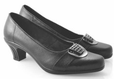 Spiccato SP 508.02 Sepatu Formal Heels Wanita - Bahan Leather - Bagus Dan Cantik - Hitam