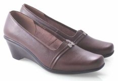 Spiccato SP 513.08 Sepatu Formal Heels Wanita - Bahan Leather - Bagus Dan Cantik - Coklat