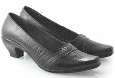 Spiccato SP 525.01 Sepatu Formal Heels Wanita - Bahan Leather - Bagus Dan Cantik - Hitam