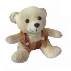 Spicegift Boneka Teddy Bear (Beruang) Ransel Coklat Muda