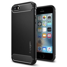 Spigen iPhone SE/5S/5 Case Rugged Armor Black 041CS20167